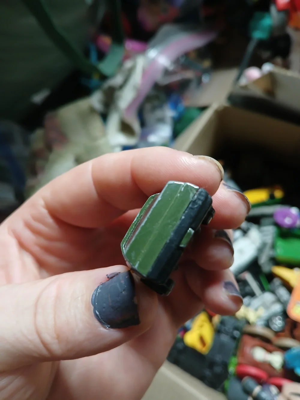 1:64 scale Pontiac Firebird Trans Am die-cast car  an army green 